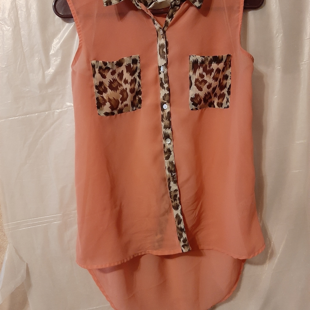 Sheer blouse